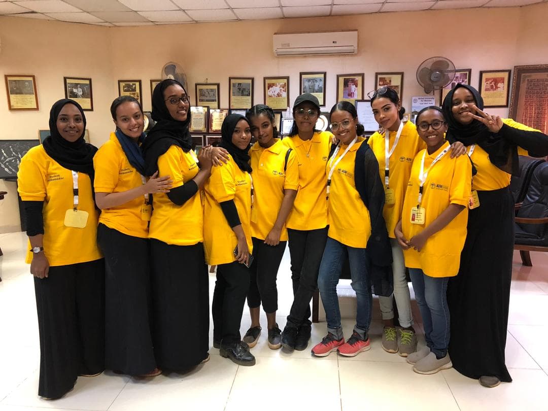 Ahfad Student Ambassadors 2