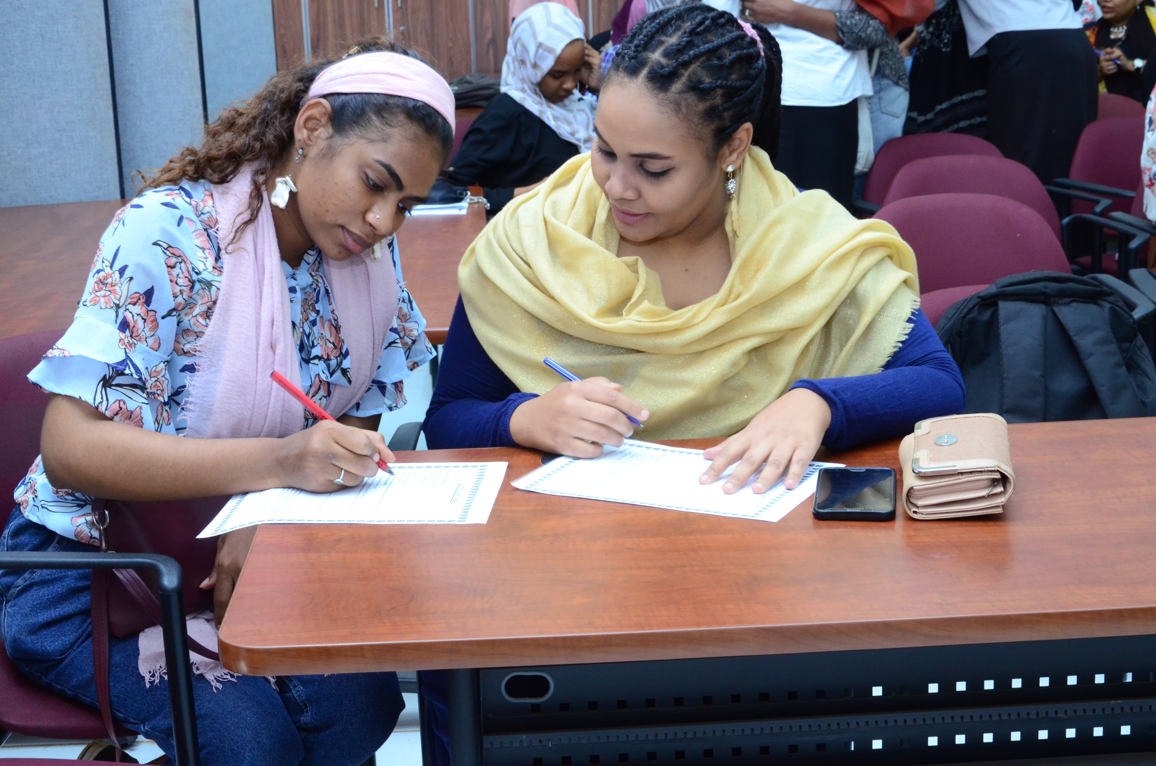 Students of the School of Languages
